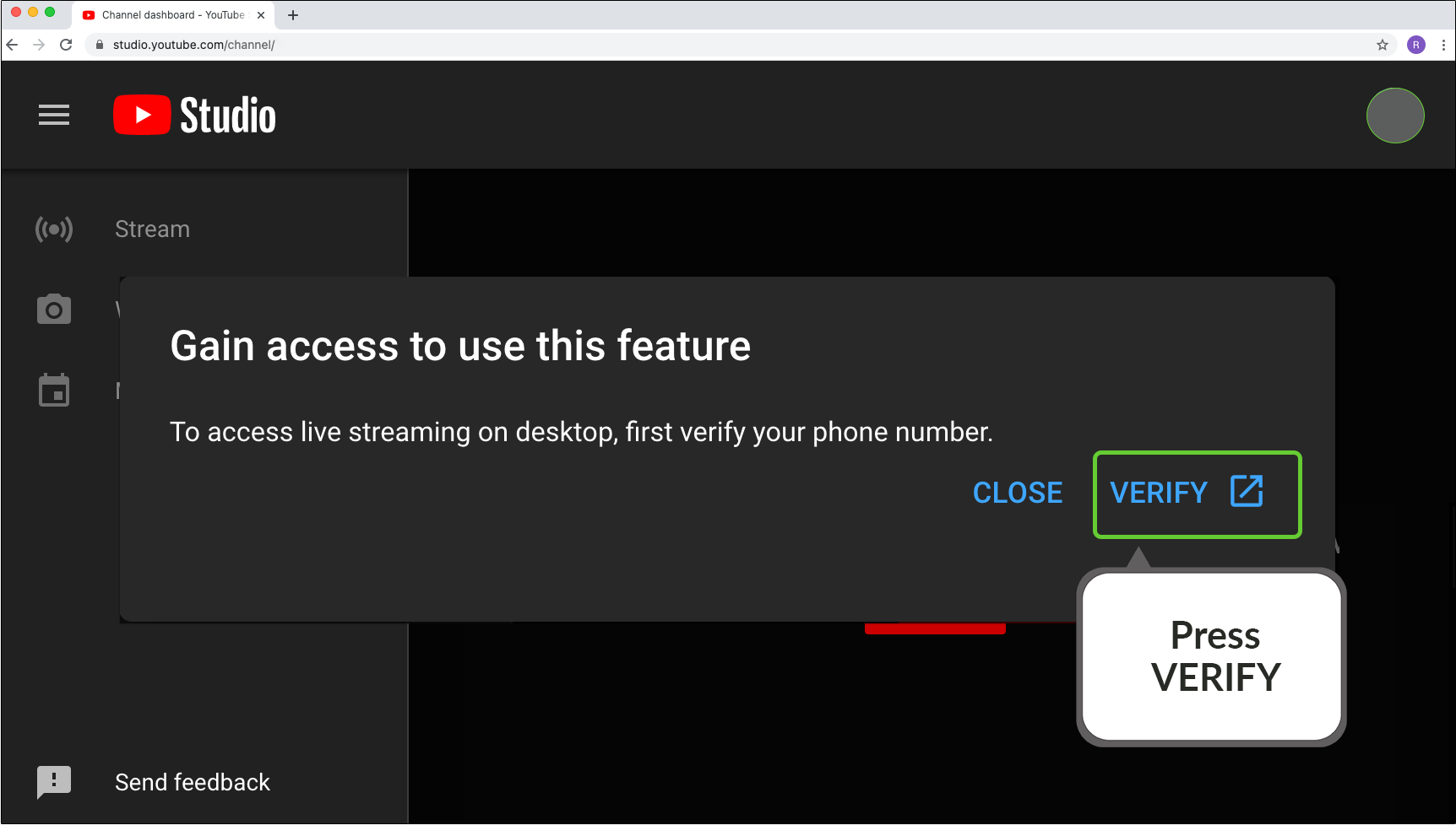 How to Enable Live Streaming on  – Switchboard Live - Help