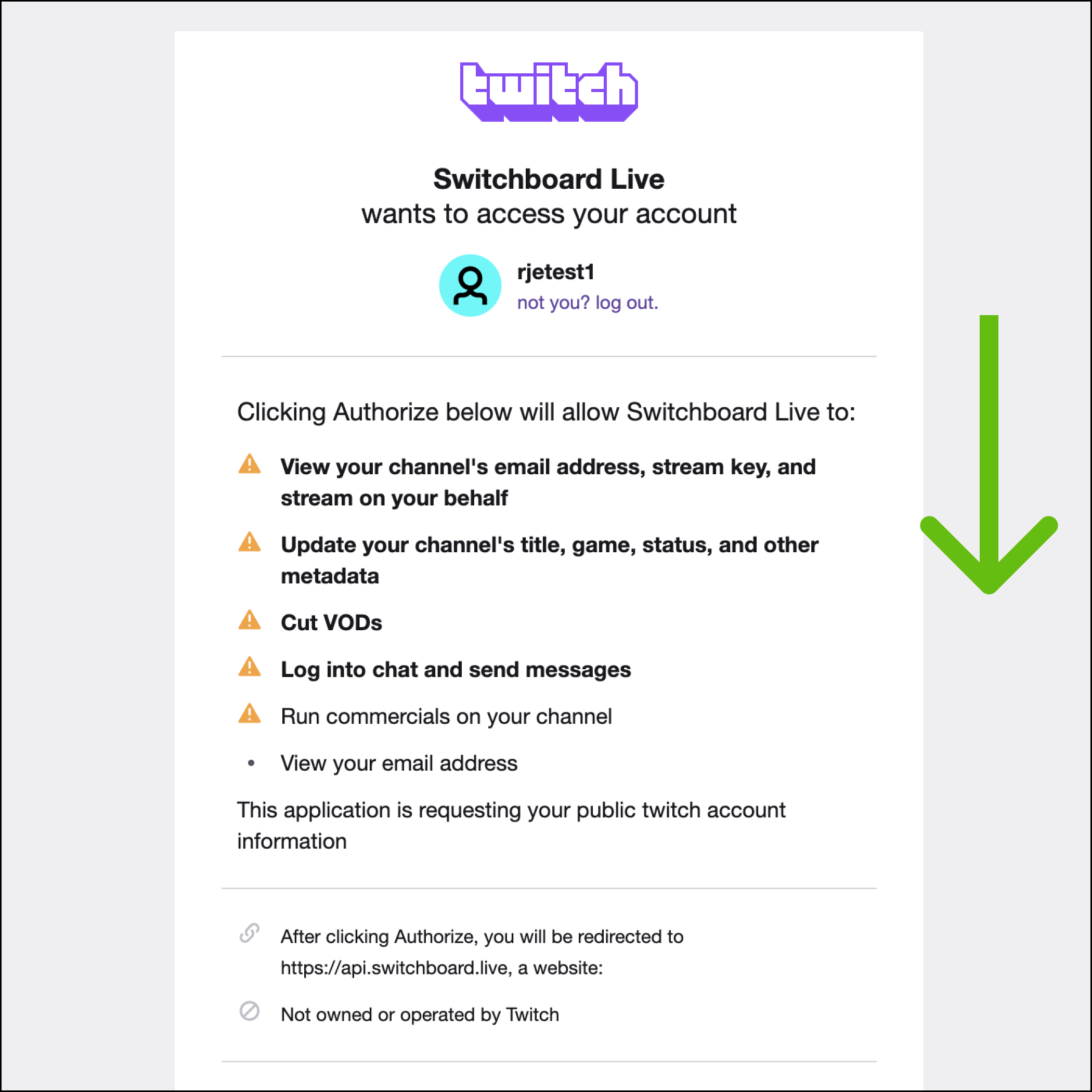 How to Enable Live Streaming on  – Switchboard Live - Help